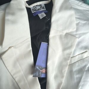 Collective Will Re-Worked Cropped Blazer